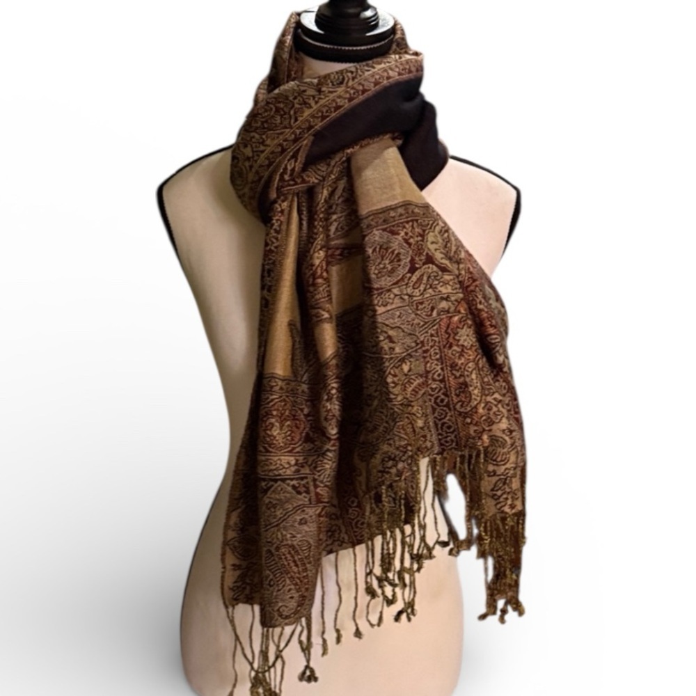 Ladies, PASHMINA wrap/scarf excellent condition